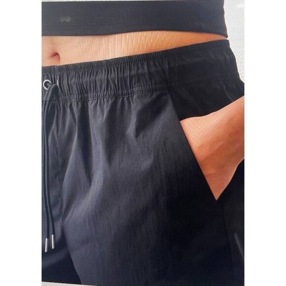 Athleta Womens Black Elastic Waist Performance Shorts XS - Picture 12 of 16